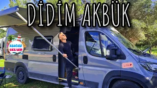 DİDİM AKBÜK KARAVAN KAMPI | Karavanda Yaşam | Ege Karavan Kamp Alanları | Camper Life on Turkey