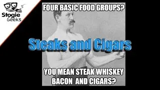 Stogie Geeks Shorts - Steaks and Cigars