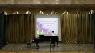 Концерт учащихся Вокально-хорового отдела "ЕДШИ" посвященный Международному женскому дню 8 марта.