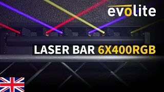 Evolite - LASER BAR 6X400RGB 🇬🇧