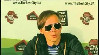 Пресс-конференция Мумий Тролль на the Best City.UA 2013