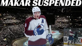 Breaking News: Cale Makar SUSPENDED by NHL Player Safety For Hit on Jared McCann