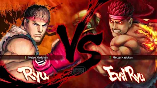 Ultra Street Fighter 4 - Ryu Vs Evil Ryu [Hardest]