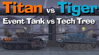 WOT Blitz Face Off || Titan H-N vs Tiger I