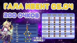 Гала ивент с камнем, обзор ивента 05.04 - Idle Heroes