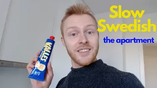 Slow Swedish for Beginners with Subtitles /The Apartment