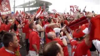 Istanbul - May 2005 - Liverpool v Milan - Tailgating - You'll Never Walk Alone.mpg