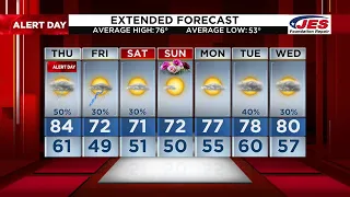 Southwest, Central Virginia Weather | 11 p.m. - Wednesday, May 8, 2024