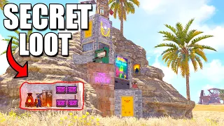 I Built An Illegal Secret Base Inside The Map in Rust