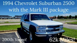 *SOLD* 1994 Chevy Suburban 2500 7.4 454 with the Mark III package!