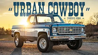 The 'Urban Cowboy' | Roadster Shop Legend Series build #004 | 1976 Chevy C10 | Details and Drive!