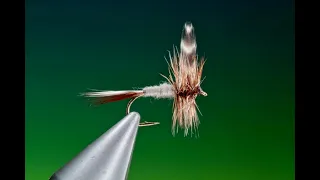 Fly Tying a Hackle tip Adams dry fly with Barry Ord Clarke