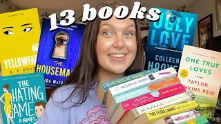 13 BOOKS I READ IN JANUARY *spoiler free reviews*