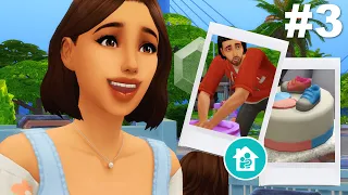 The Sims 4 Growing Together! 👨‍👩‍👧‍👦 BABY SHOWER! 👨‍👩‍👧‍👦 Let's Play ~ Episode 3