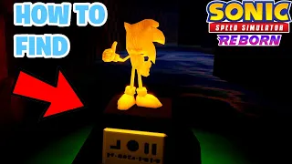 How To Find The GOLDEN SONIC STATUE In Sonic Speed Simulator!