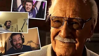 Streamers React to Stan Lee Cameo in Marvel's Spider-Man! | Twitch Reactions