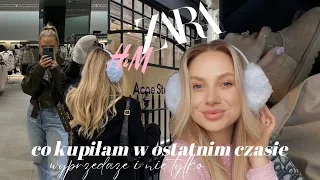 WYPRZEDAŻOWY HAUL & INNE | ZARA, H&M, LULU LEMON, ACNE STUDIOS