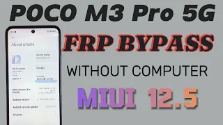 POCO M3 FRP BYPASS | POCO M3 GOOGLE ACCOUNT RESET  WITHOUT COMPUTER