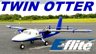 E-flite Twin Otter 1.2m Paved Runway Demo By: RCINFORMER