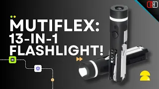 MutiFlex: 13-in-1 Flashlight, Your Ultimate EDC Companion