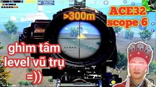 PUBG Mobile - Trên Tay Combo ACE32 Scope 6 Ko Zoom Sấy Cháy Map Với Độ Giật Cực Khó