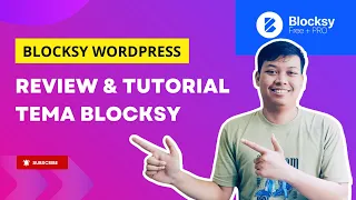 REVIEW TEMA BLOCKSY WORDPRESS 2023 TERLENGKAP - TUTORIAL WORDPRESS PEMULA