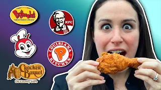 We ONLY EAT Fried Chicken 🍗 for 24 HOURS // What’s The BEST?