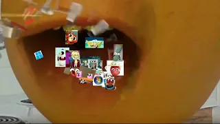 annoying Orange eats the universe add round 1