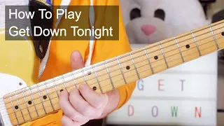 'Get Down Tonight' KC & The Sunshine Band Guitar & Bass Lesson