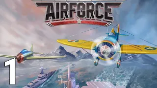 1945 Air Force: Airplane games Gameplay Walkthrough Part 1 - Tutorial (iOS/Android Games)