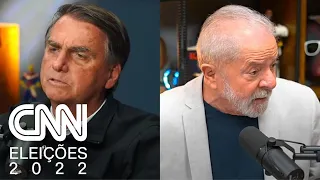 Confira a intenção de voto em Lula e Bolsonaro no Sudeste | JORNAL DA CNN