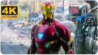 Iron Man Nano Tech Suit Up Scene ► Avengers Infinity War[4k]