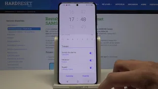Cómo poner una alarma en SAMSUNG Galaxy S21 - alarma despertador