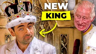 King Charles Coronation But Mr. Bean Gets Crowned King of The United Kingdom As Johnny English