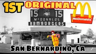 First Original Mcdonald's and Museum in San Bernardino, Ca