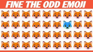 FIND THE ODD EMOJI OUT in this Odd Emoji Quiz! | Odd One Out Puzzle | Find The Odd Emoji Quizzes #60