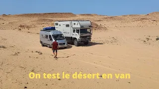 Maroc en van  - On test la piste du désert ...