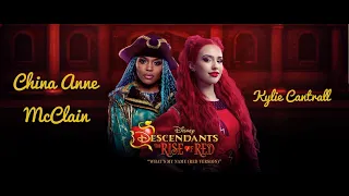 China McClain, Kylie Cantrall - What's My Name (Red Version) [Descendants: The Rise of Red/Lyrics]