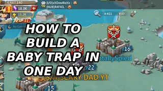 How To Build An Op Baby Trap! Baby Trap Build Guide! Lords Mobile.