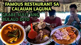 FAMOUS RESTAURANT SA CALAUAN LAGUNA / ANG GANDA NG VENUE  SULIT ANG BAYAD MASARAP NA BULALO