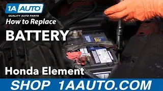 How to Replace Battery 03-11 Honda Element