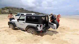 Австралия - Остров Фрейзер 4x4 Береговая линия. Дороги Острова/Australia - Fraser island 4x4