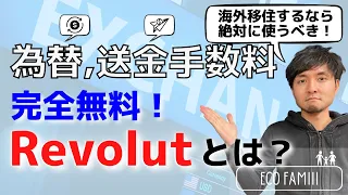 【海外居住者必見！】為替・送金手数料が完全無料「Revolut」とは？【超お得です！】