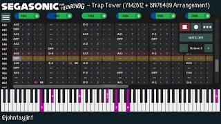 SegaSonic The Hedgehog - Trap Tower (YM2612 + SN76489 Arrangement)