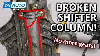 Ford Truck and SUV Column Shifter Falling Down? How to Replace the Column Shifter Tube!