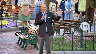 Disneyland REOPENING Ceremony, Flag Raising, April 30th, 2021