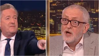 Jeremy Corbyn implodes during fiery clash with Piers Morgan about Hamas