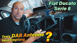 Ducato 8 | DAB+ Antenne + Autoradio + Rückfahrkamera | ARS24