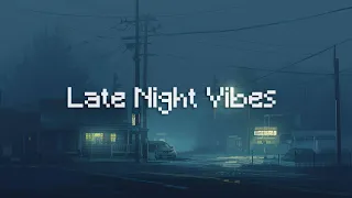 Late Night Vibes 🌜 Lofi Radio with Hip Hop Chill Beats ☂️ Chill Lofi Beats & Rain Sounds