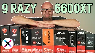 WIELKI TEST RX 6600 XT 🔥 | Która wersja jest najlepsza: MSI, ASUS, Gigabyte, ASRock czy inna?